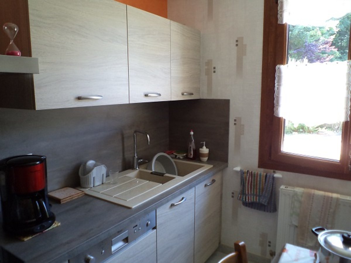 Cuisine avant-après sur mesure Trend + Chêne vieilli