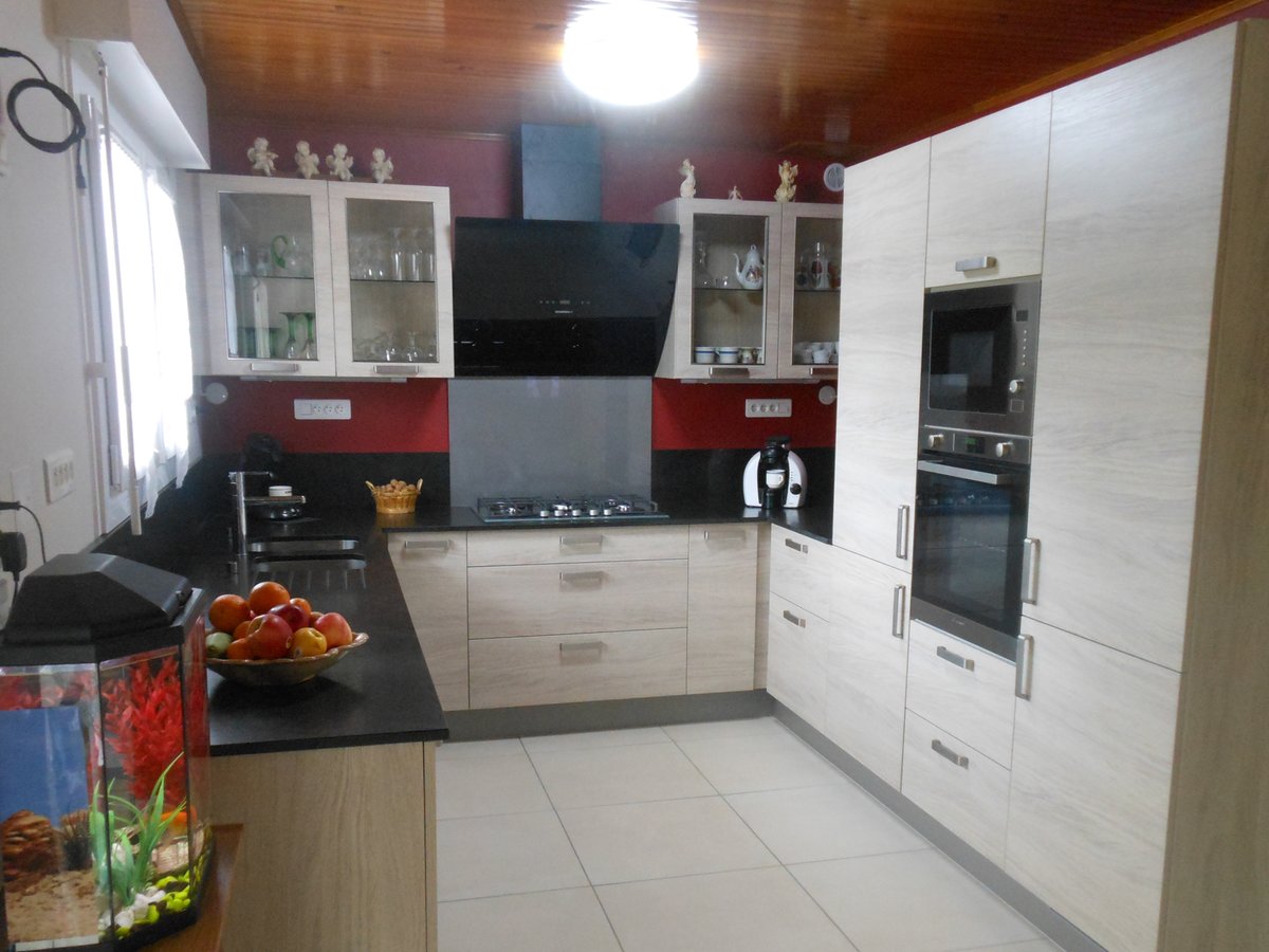 Rénovation-cuisine équipée sur mesure Trend Chêne Vieilli Brossé