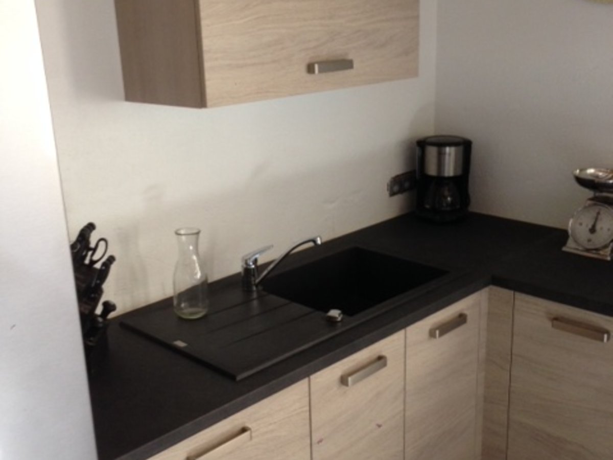 Rénovation cuisine sur mesure Vega + Chêne vieilli brossé