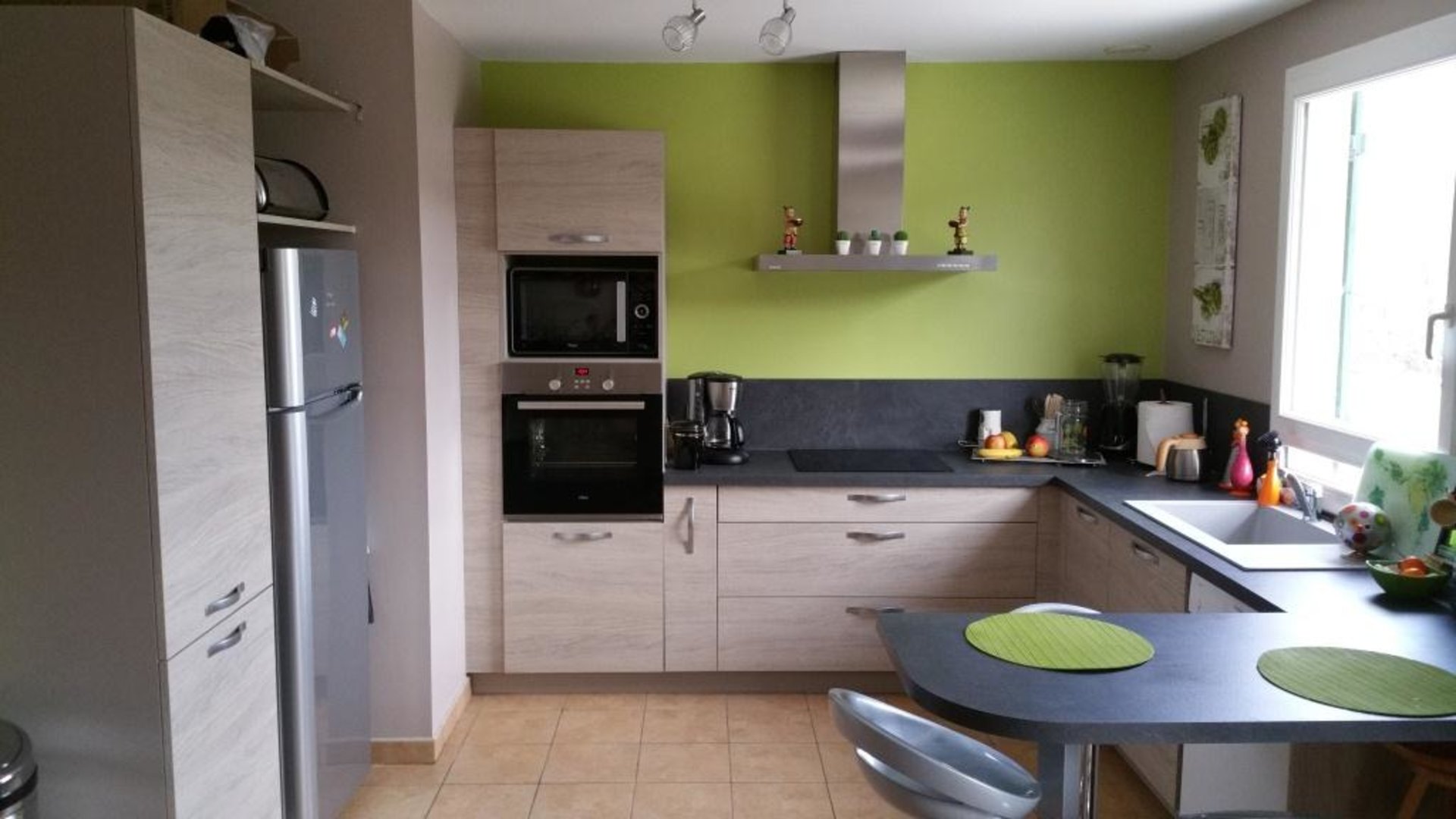 Cuisine équipée sur mesure Trend + Chêne vieilli