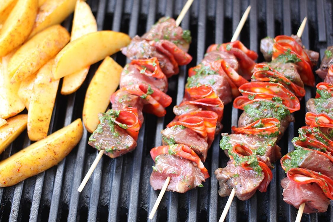 brochette bœuf barbeuce BBQ