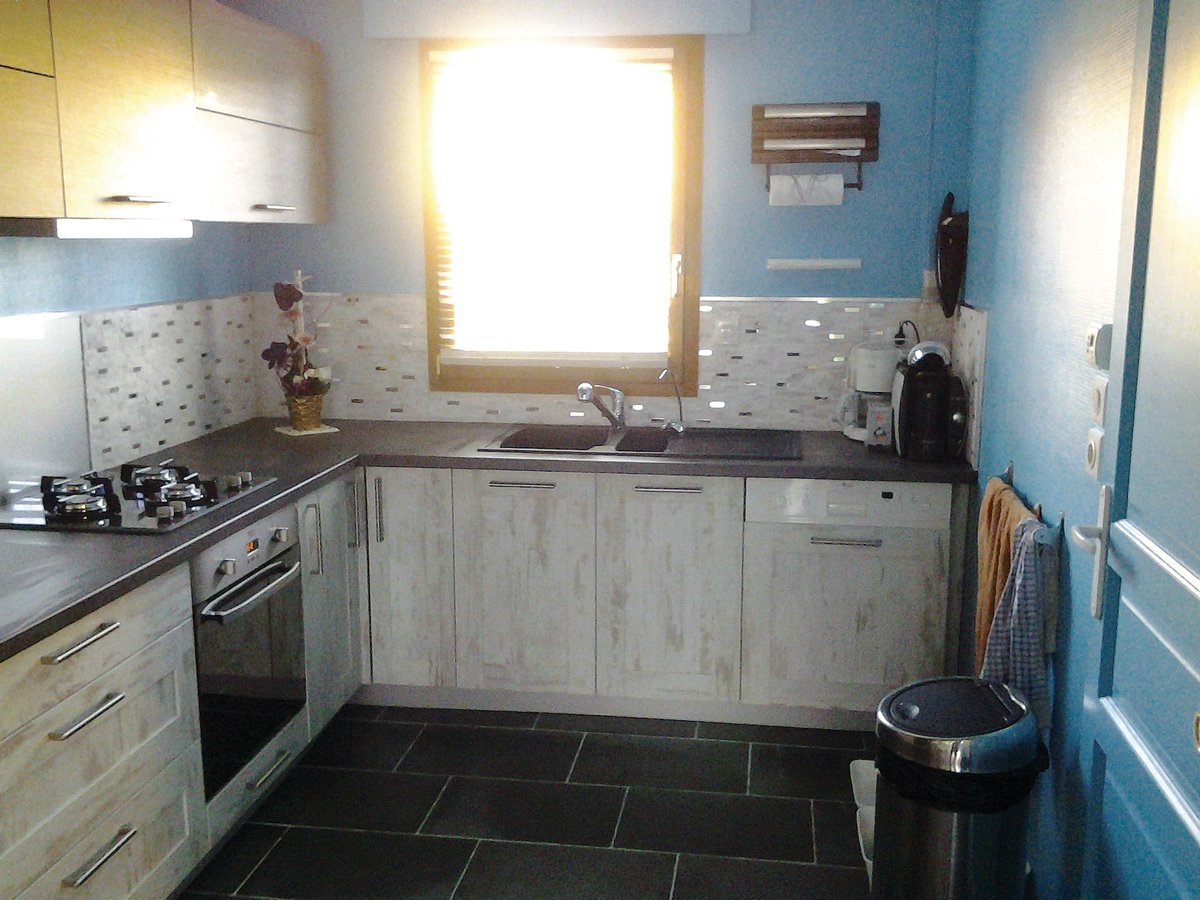 Rénovation cuisine sur mesure Label Cube Chêne Usé