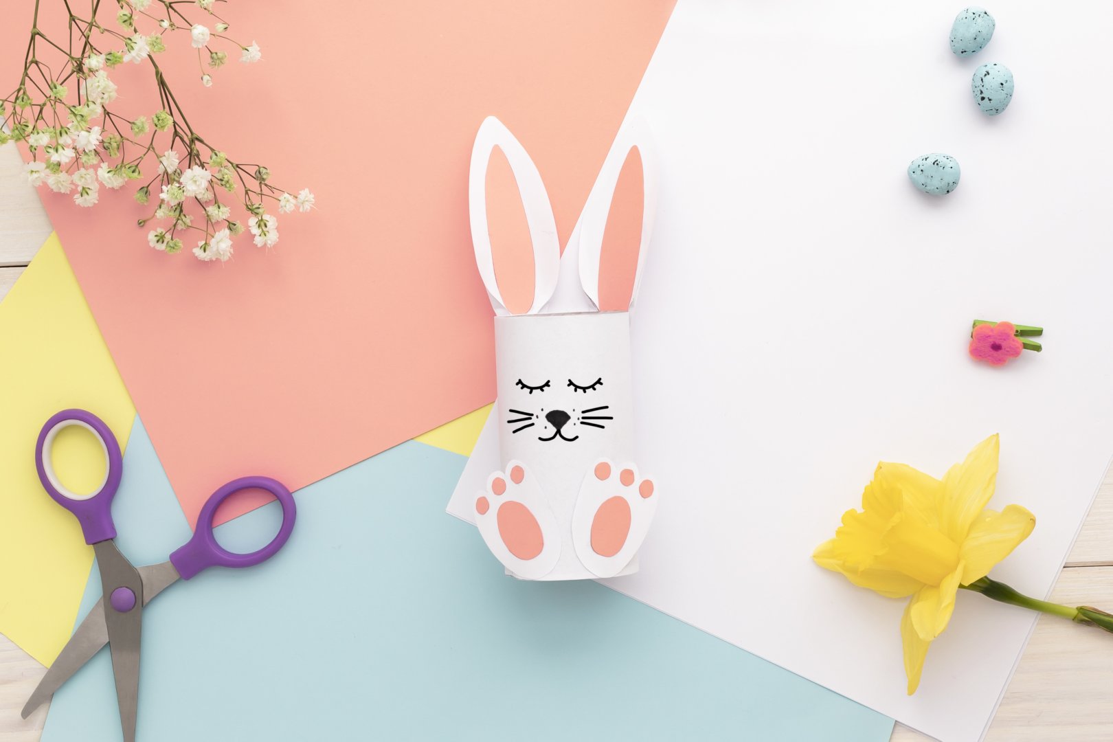 décoration de pâques : lapin diy