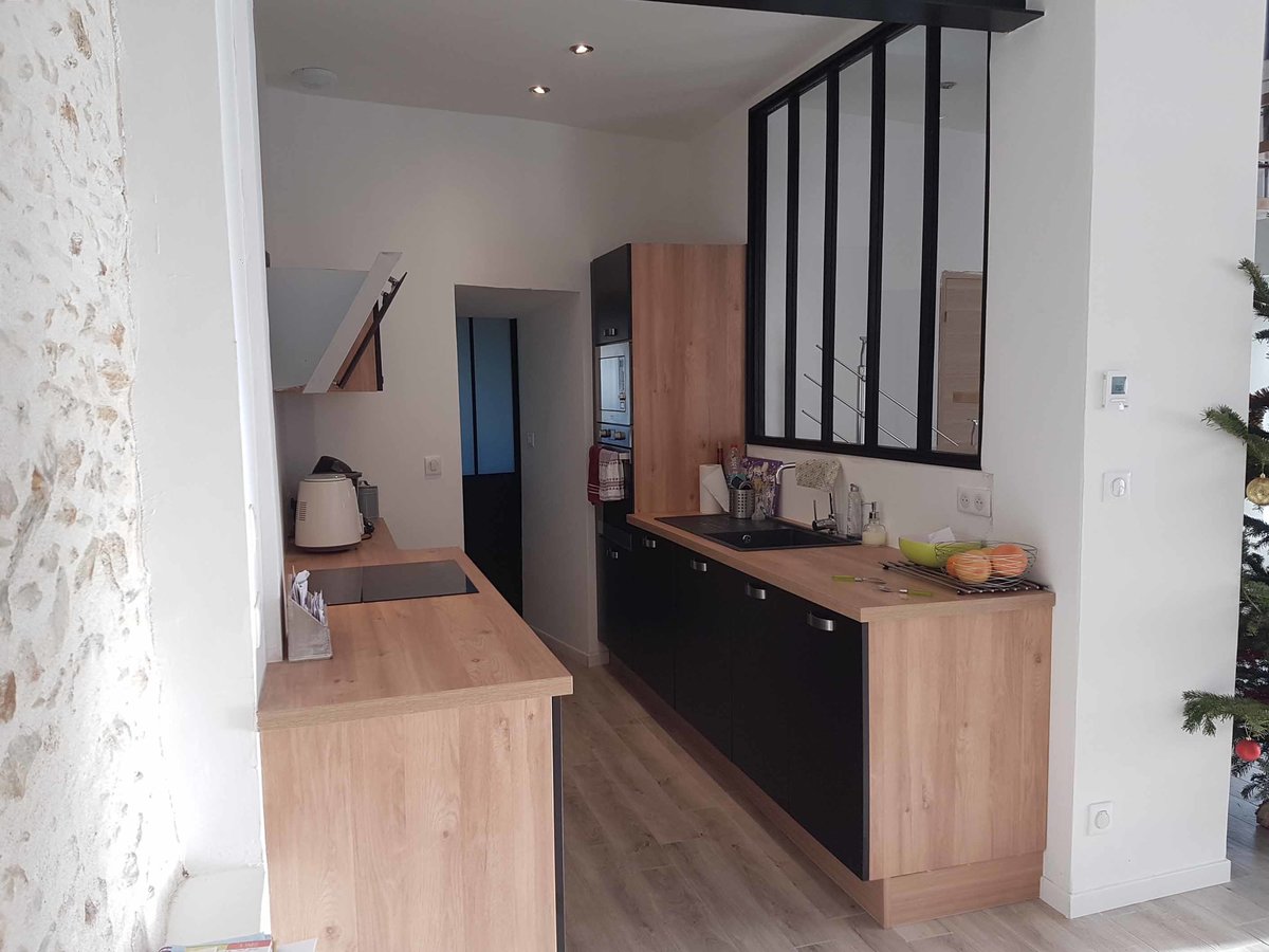 Cuisine équipée sur mesure Velvet Noir Soft