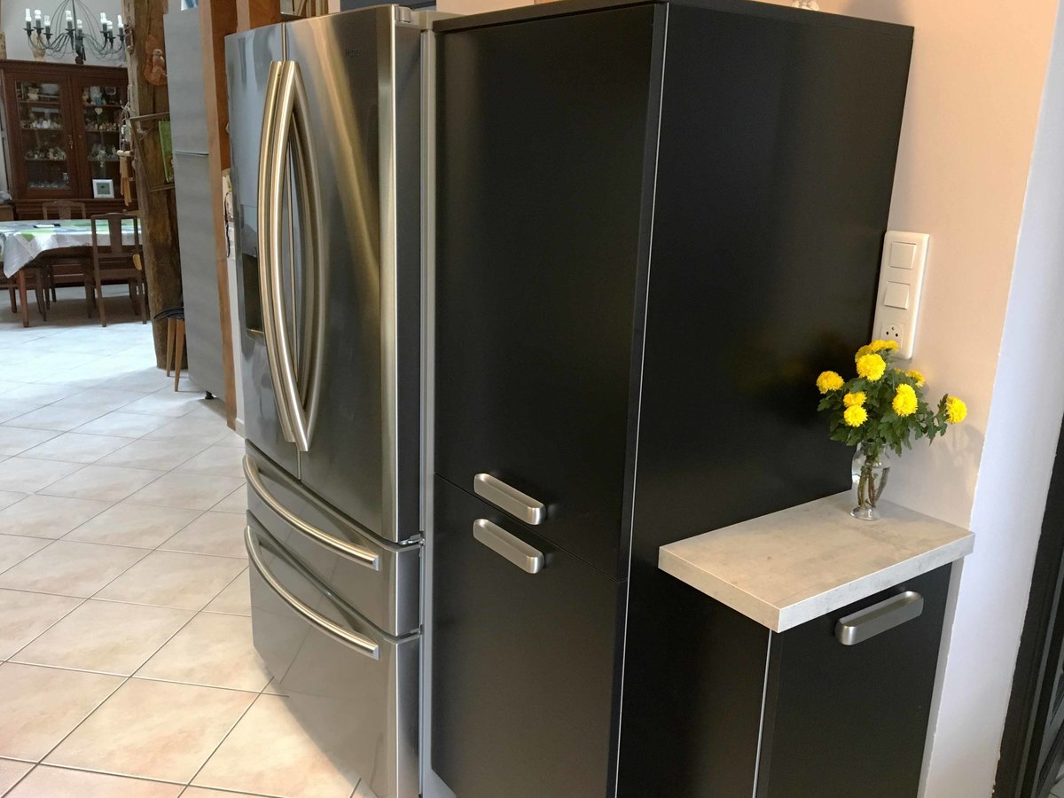 Rénovation cuisine sur mesure Velvet Noir Soft