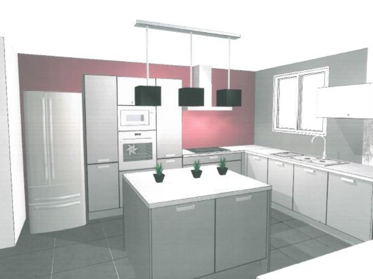 Cuisine 3D sur mesure Trend + Cinnamon