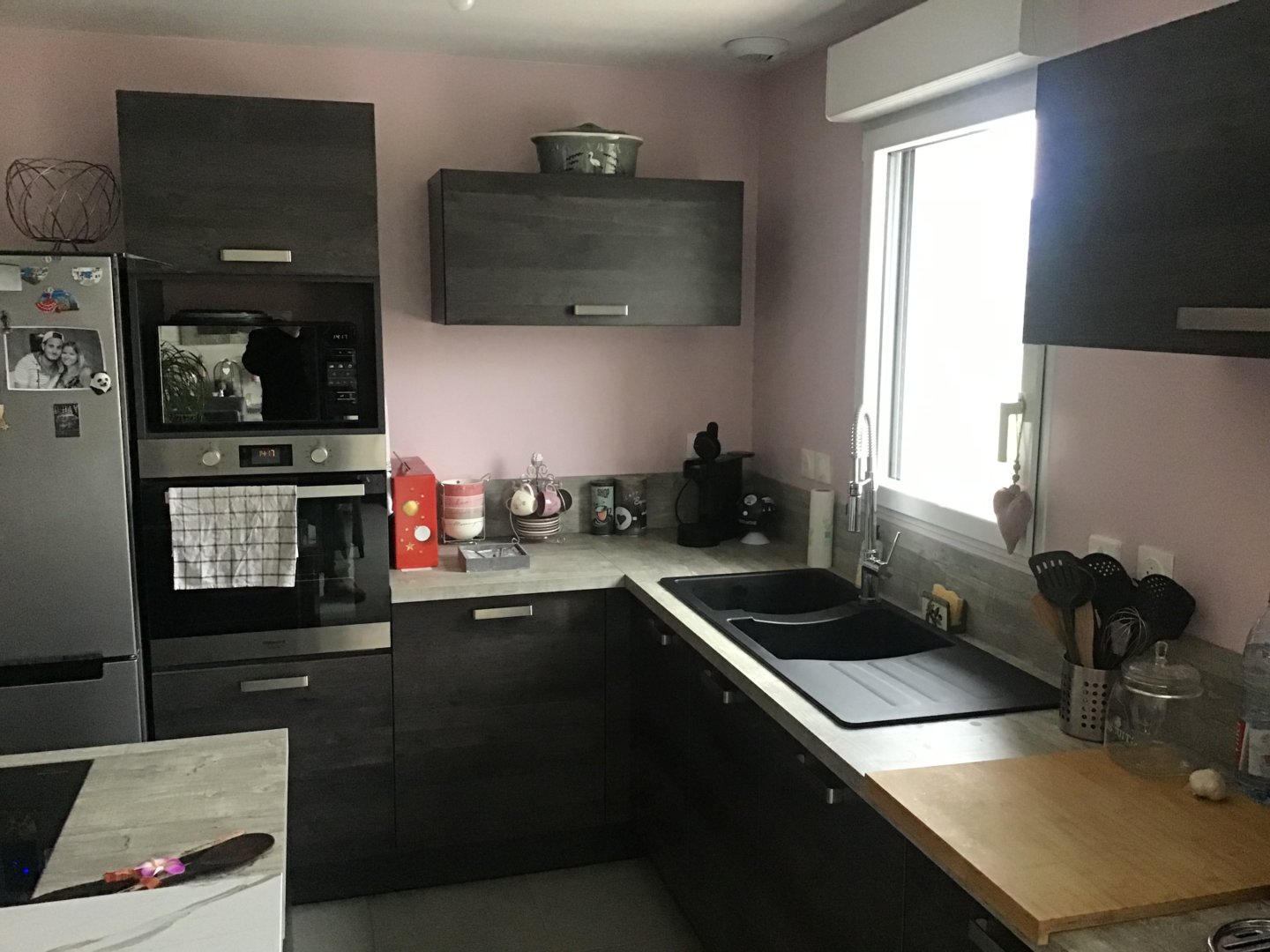 Cuisine équipée sur mesure Trend Woody Dark