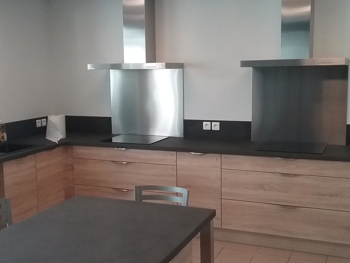 Cuisine avant-après sur mesure Trend Chêne Vieilli Brossé