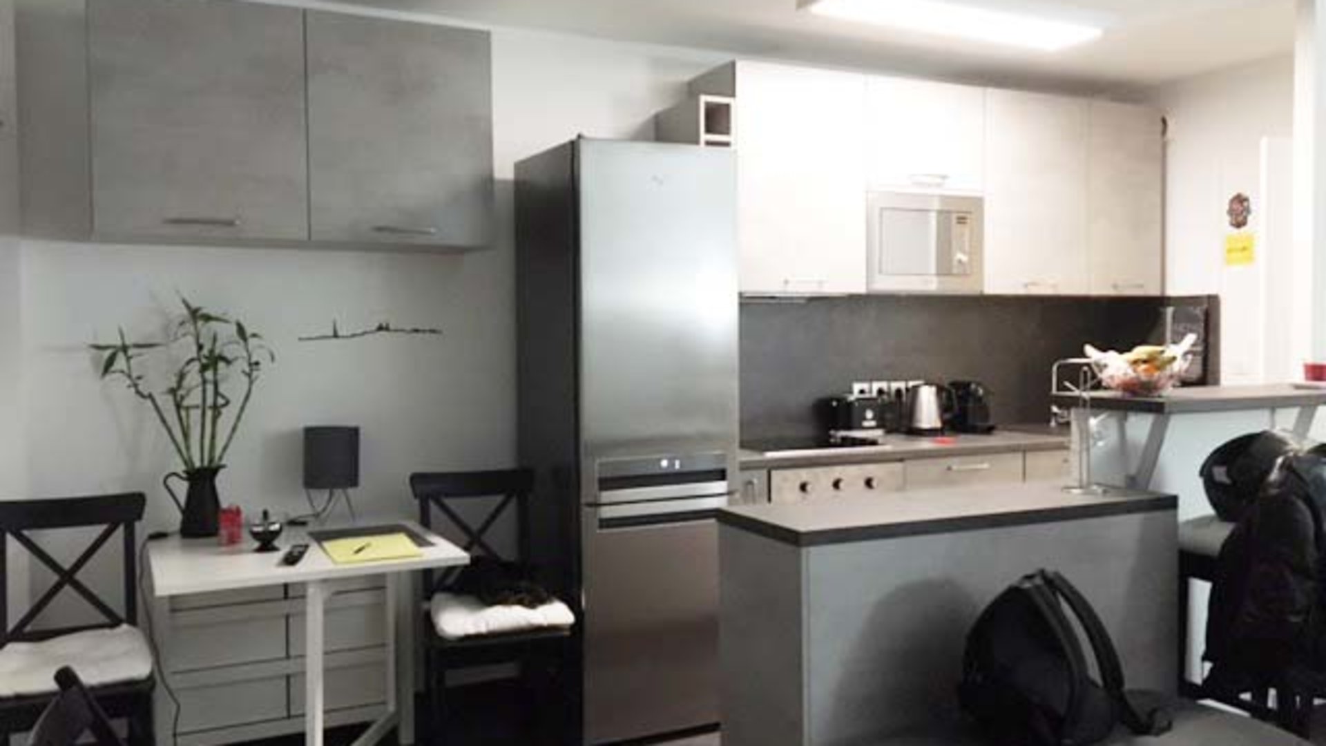 Cuisine équipée sur mesure Label Béton Clair