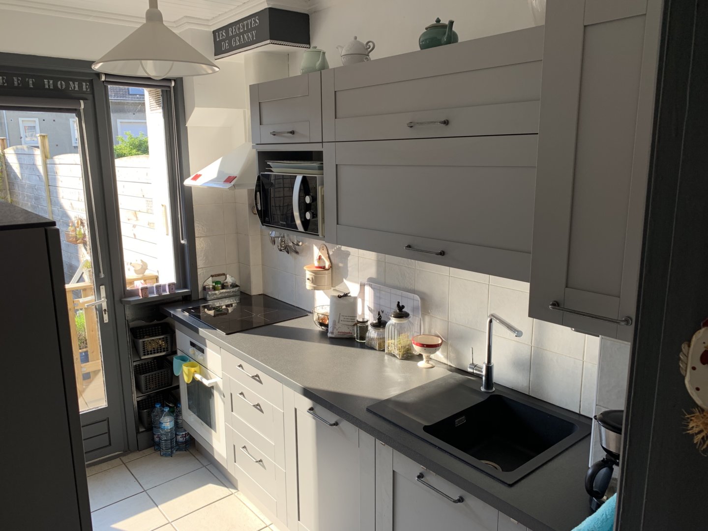 Cuisine équipée sur mesure Trend Cube Gris Minéral