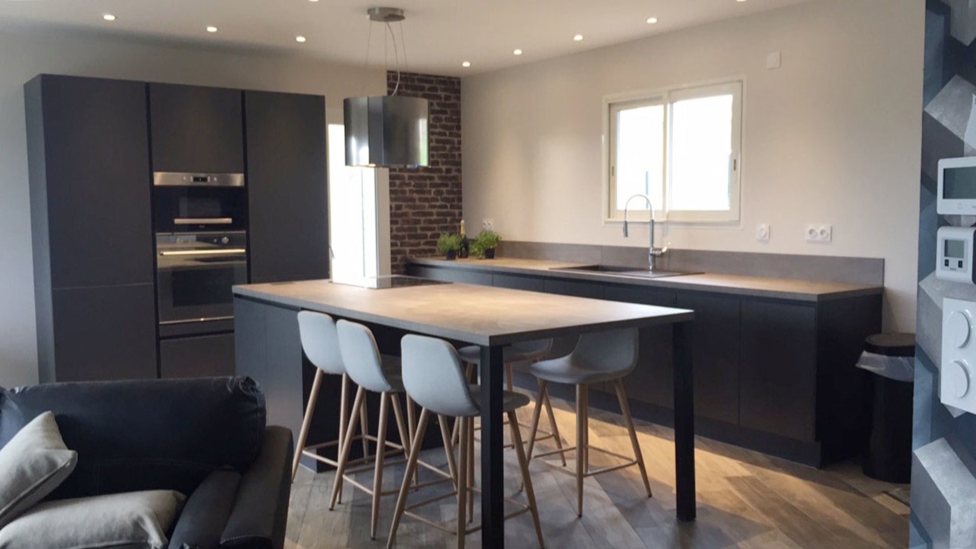 Cuisine équipée sur mesure Trend Ombre Soft