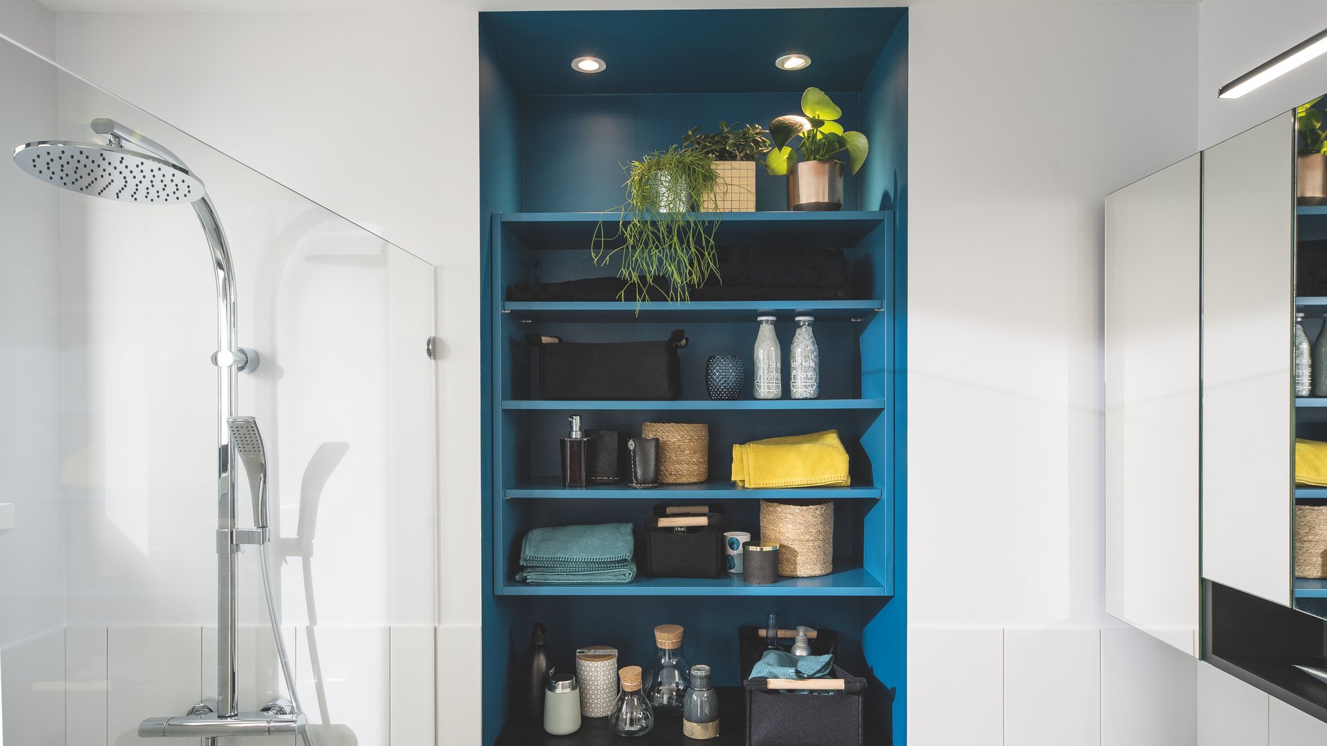 Je m'occupe de la déco de ma salle de bains !