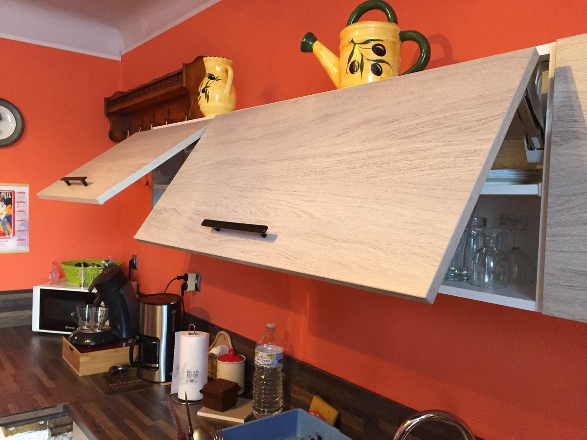 Cuisine avant-après sur mesure Trend + Chêne vieilli