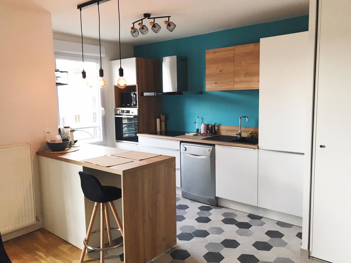 réalisation client cuisine ouverte