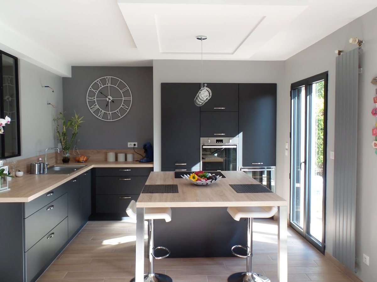 Cuisine équipée sur mesure Trend + Ombre soft