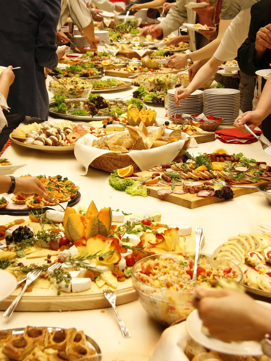 Buffet de victuailles