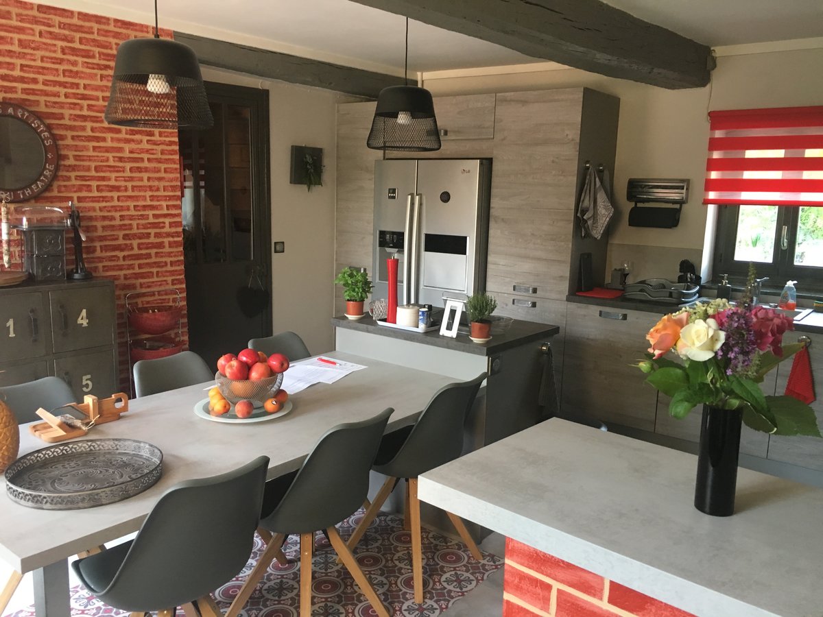 Cuisine avant-après sur mesure Label Chêne usé