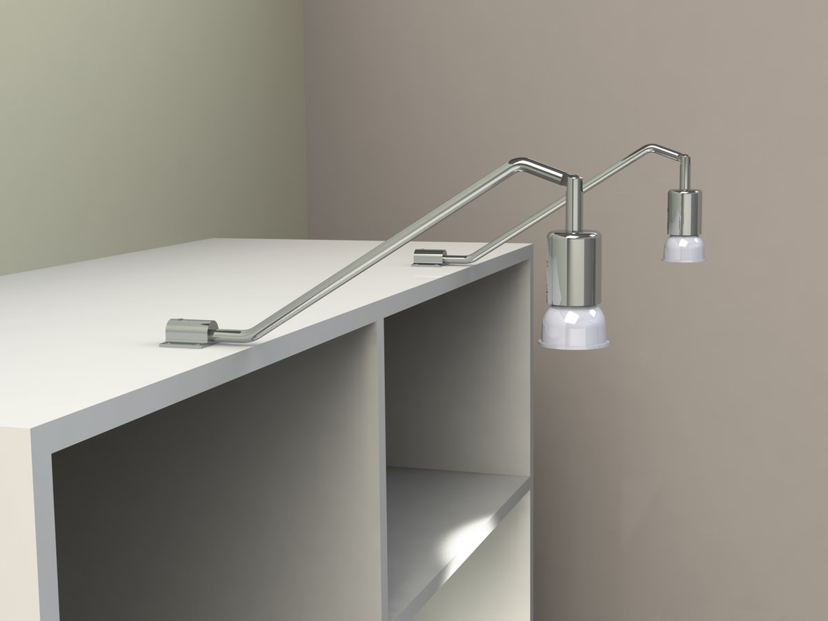 Eclairage dressing lampe ronde