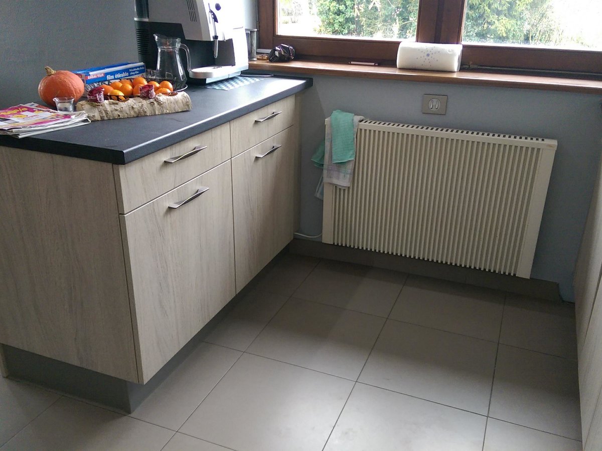 Cuisine avant-après sur mesure Trend Chêne Vieilli Brossé