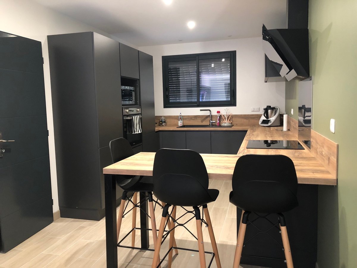 Cuisine équipée sur mesure Trend Ombre Soft