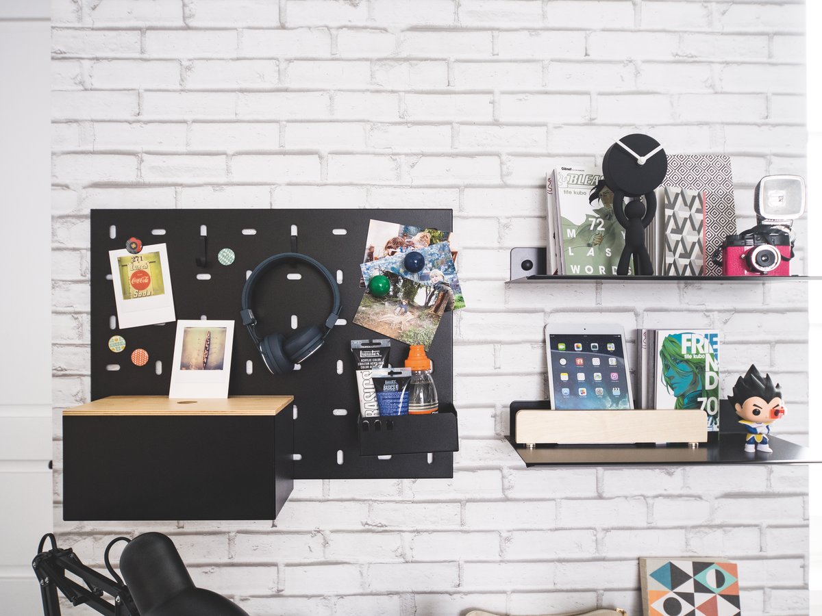 Rangement mural et étagères de bureau - Crédence établi Cuisinella