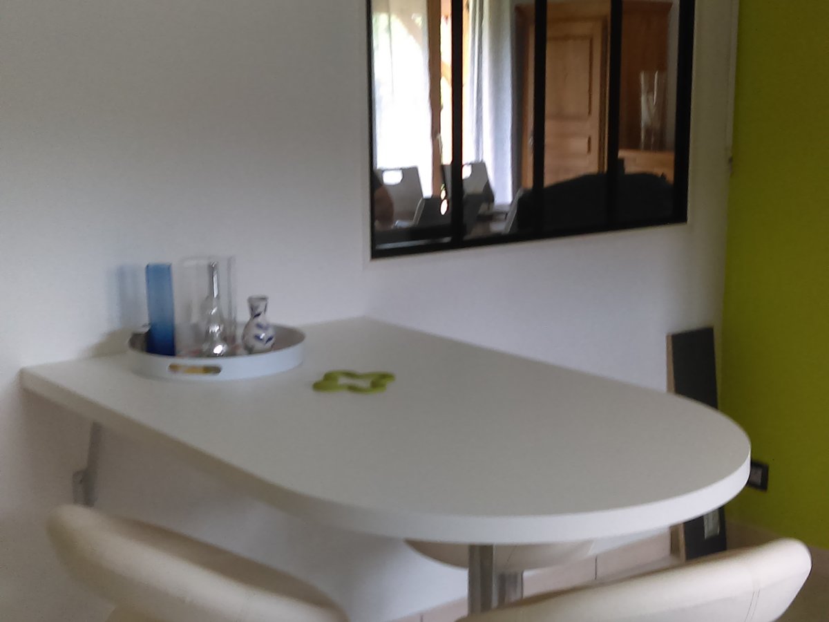 Cuisine avant-après sur mesure Light Anthracite Majestic Brillant et Blanc Brillant