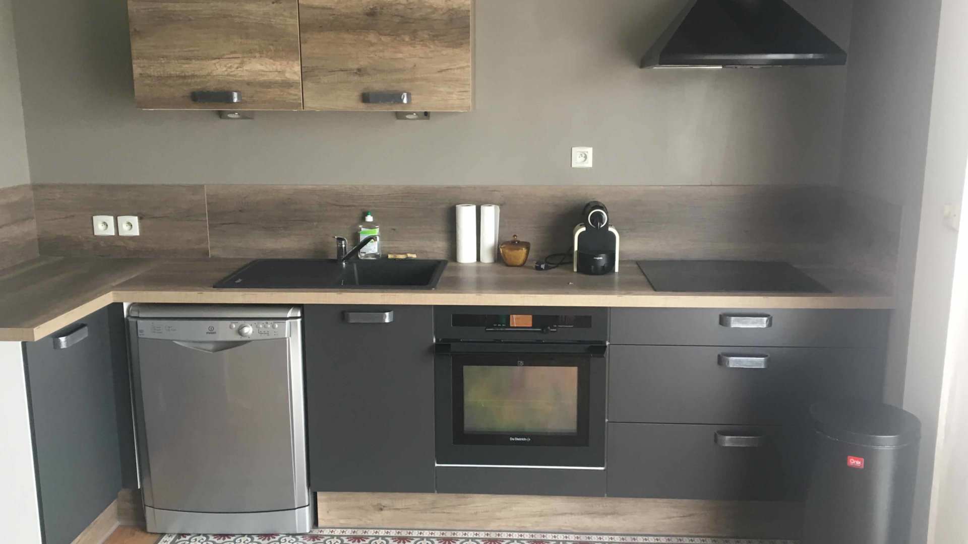 Cuisine équipée sur mesure Vega Prem'S Ombre