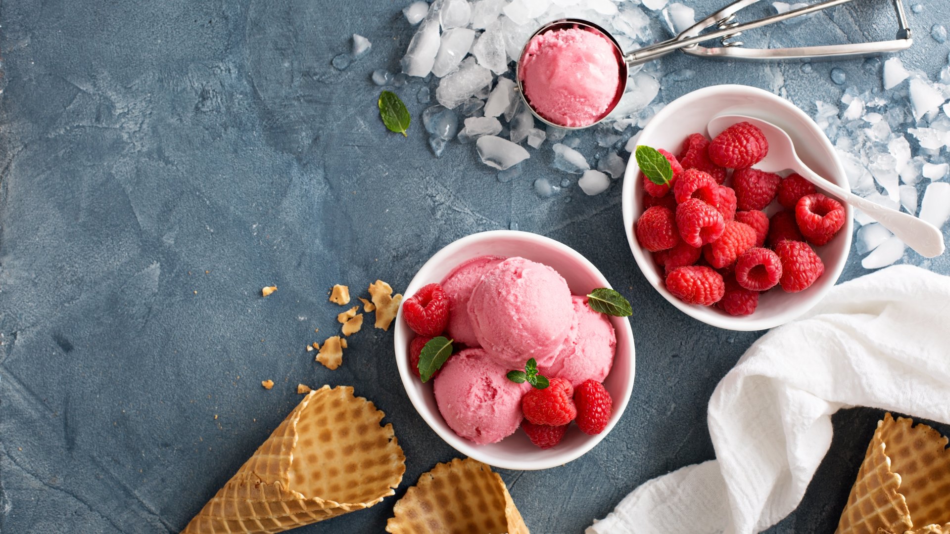 Recettes de sorbets et glaces