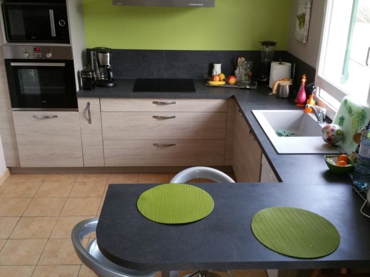 Rénovation cuisine sur mesure Trend + Chêne vieilli