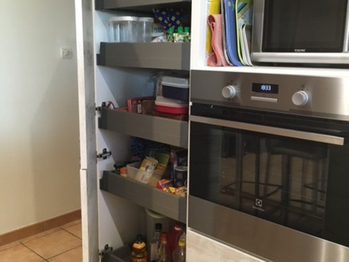 Cuisine avant-après sur mesure Label Chêne usé