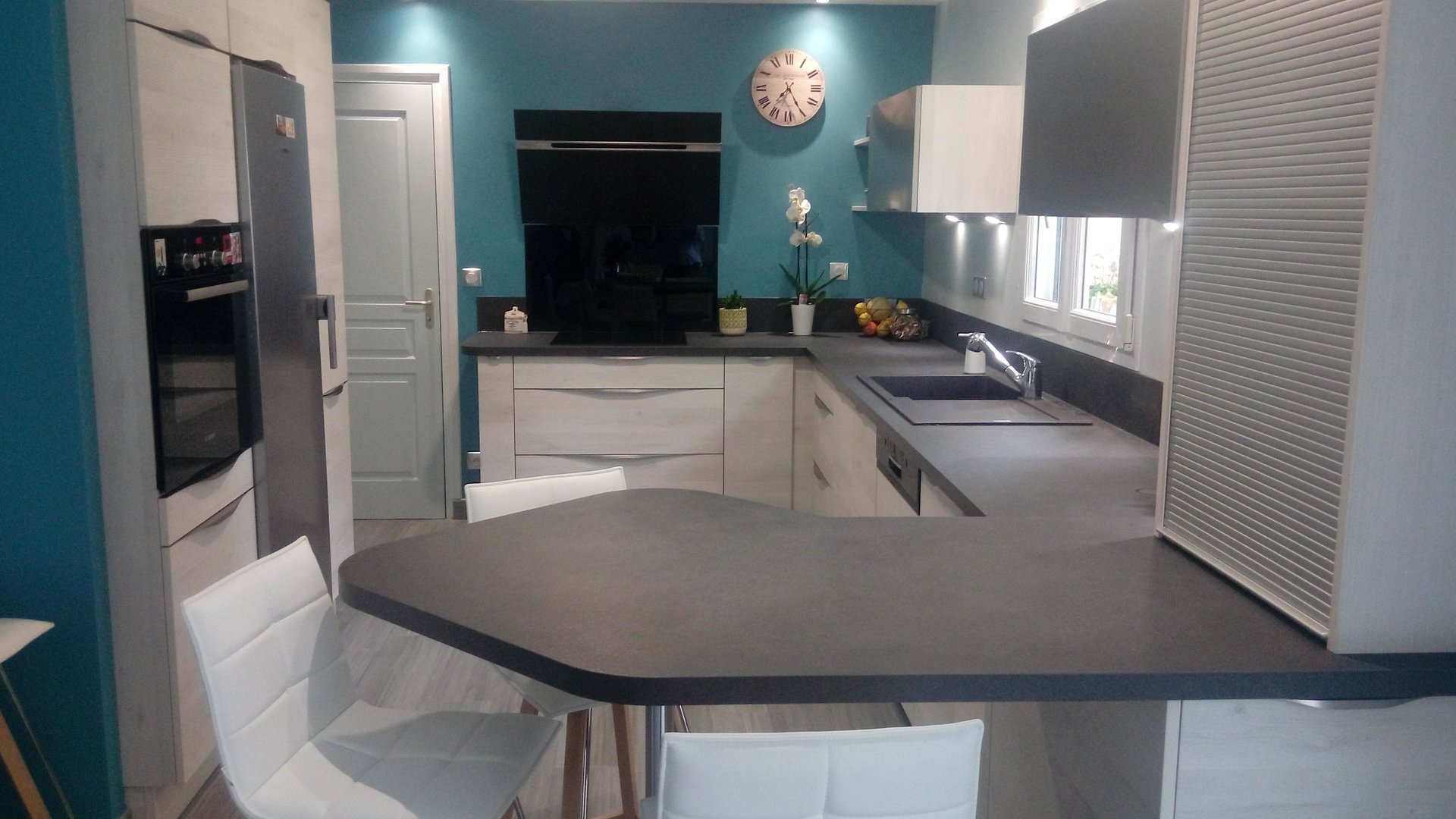 Cuisine équipée sur mesure Trend Artic Wood