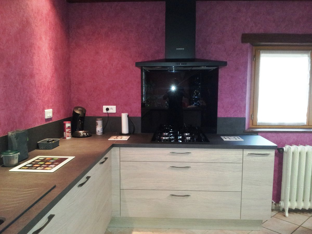 Rénovation cuisine sur mesure Trend + Chêne vieilli