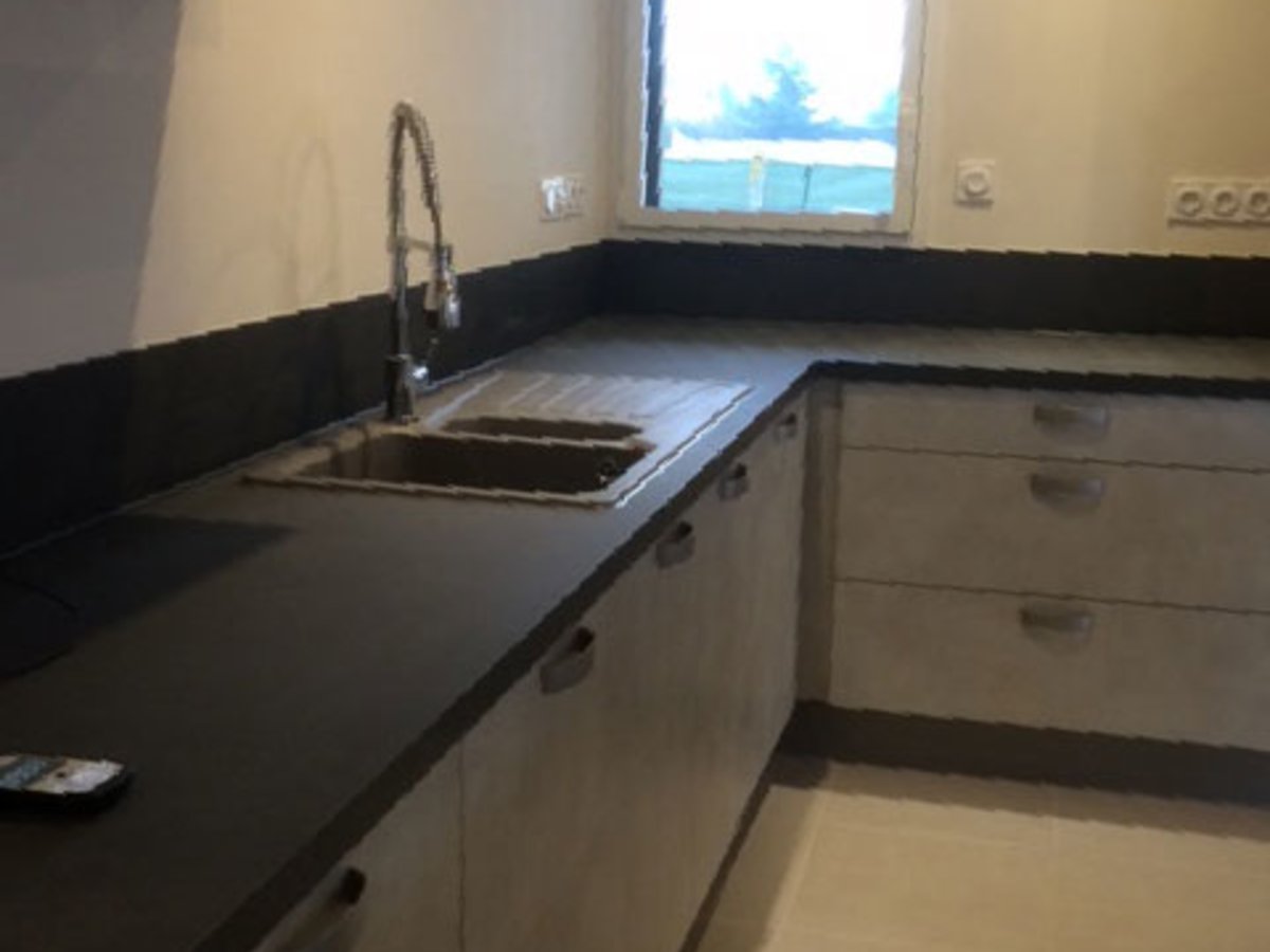 Cuisine avant-après sur mesure Label Béton Clair