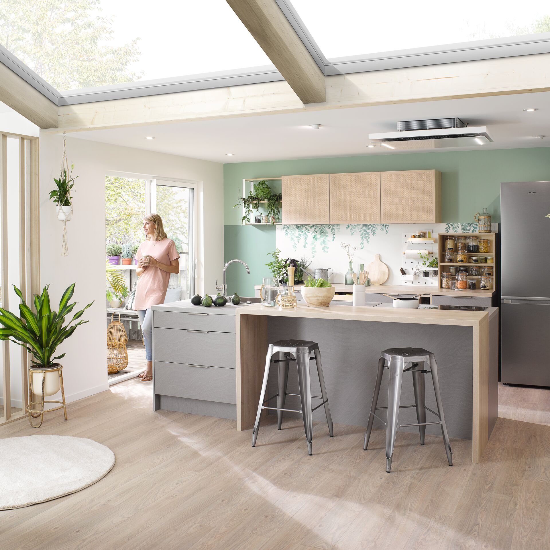 Cuisine avec électroménager Samsung