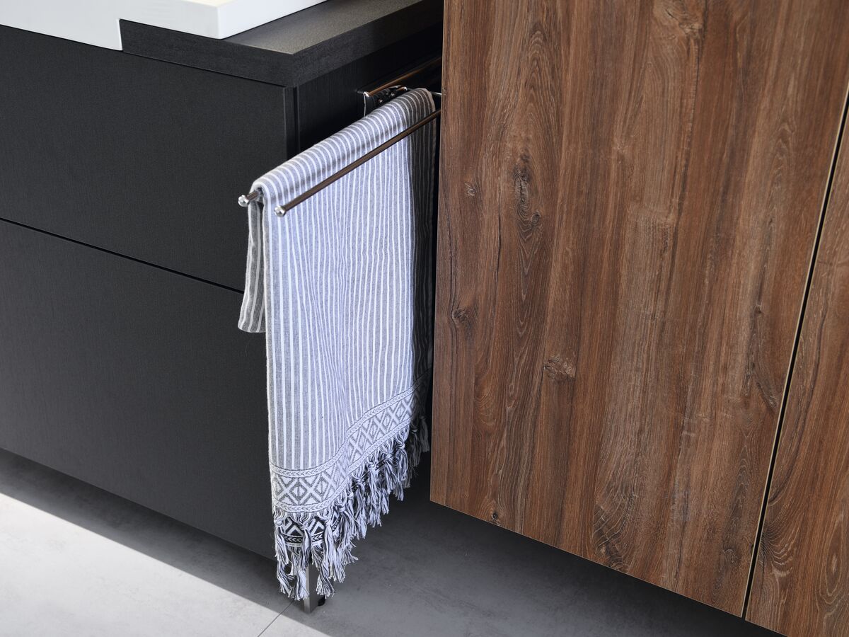 range serviettes coulissant