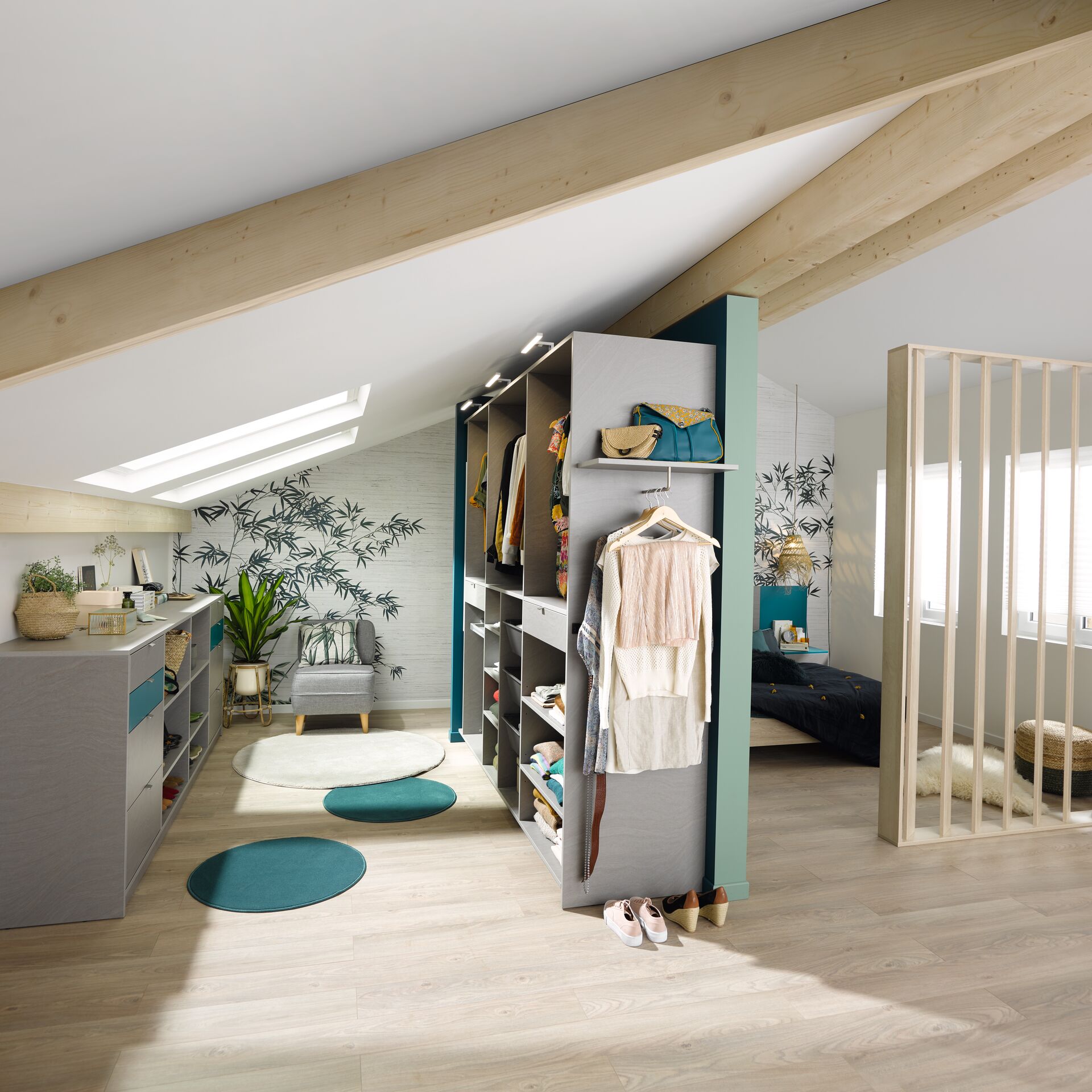 Aménagement sous pente sur-mesure