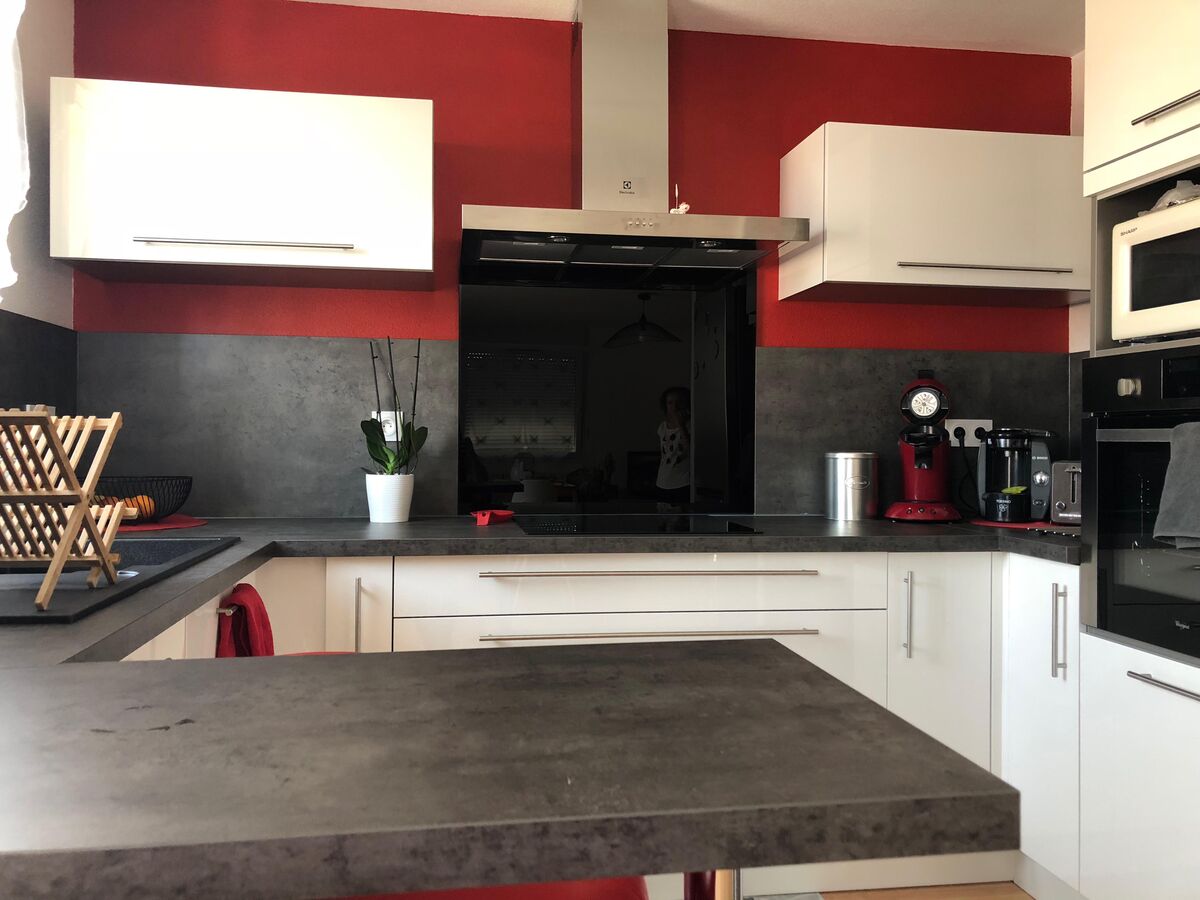 Cuisine équipée sur mesure Light Blanc Brillant