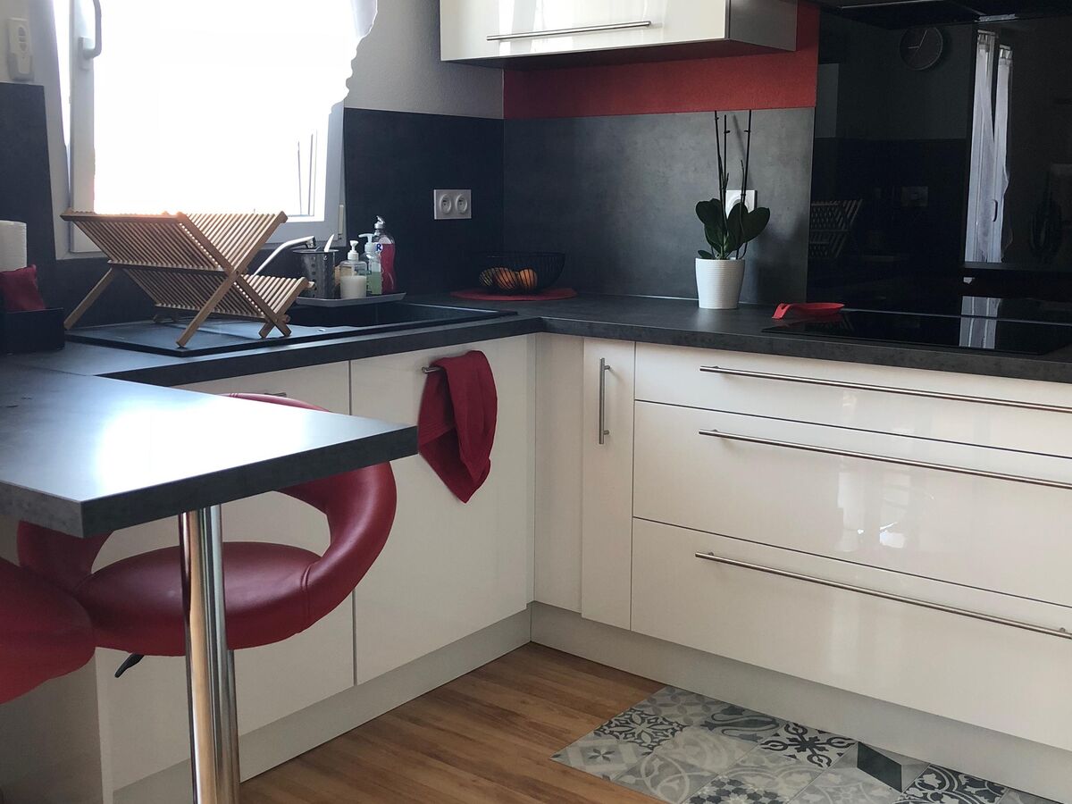 Rénovation cuisine équipée sur mesure Light Blanc Brillant