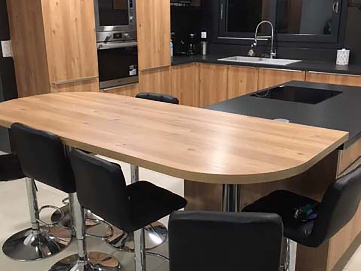 Rénovation cuisine équipée sur mesure Trend Chêne Honey