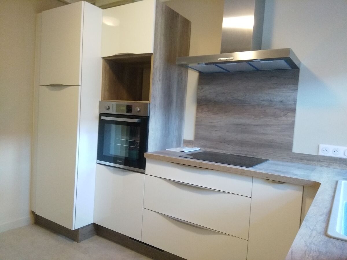 Rénovation cuisine équipée sur mesure Light Blanc Brillant