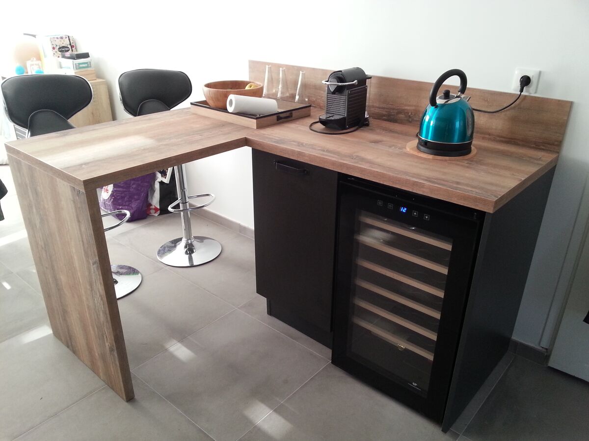 Rénovation cuisine sur mesure Trend + Ombre soft