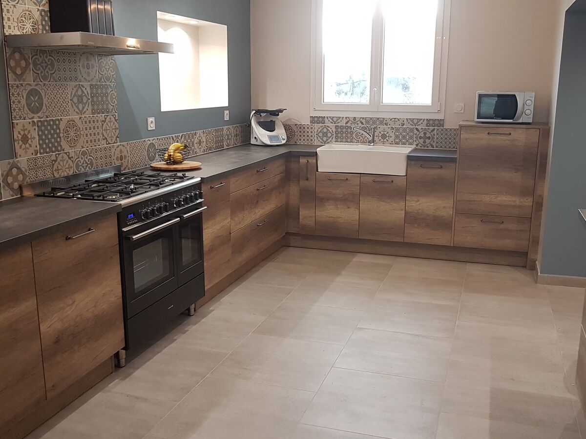 Cuisine avant-après sur mesure Trend Winoka