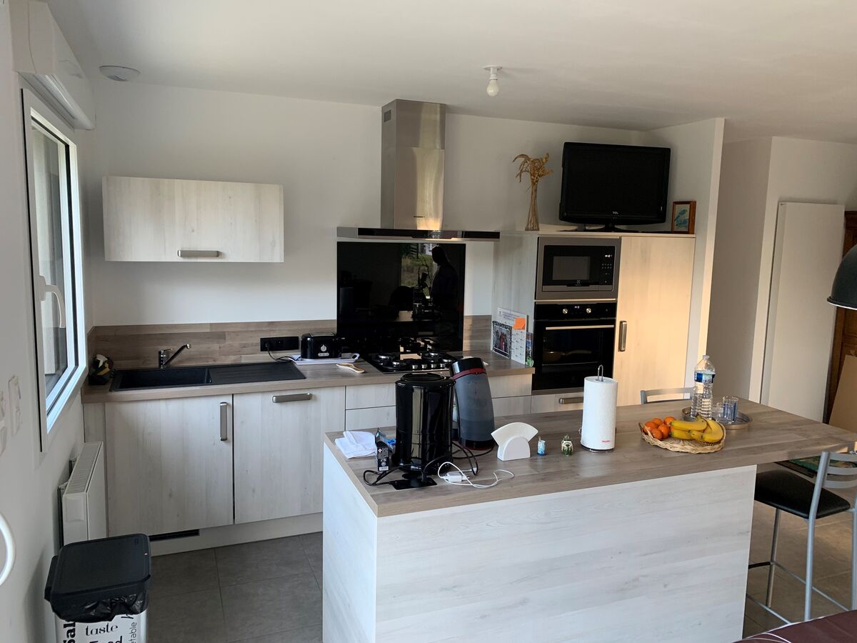 Cuisine avant-après sur mesure Trend Artic Wood