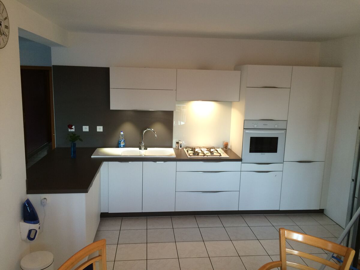 Rénovation cuisine sur mesure Trend + Blanc Mat