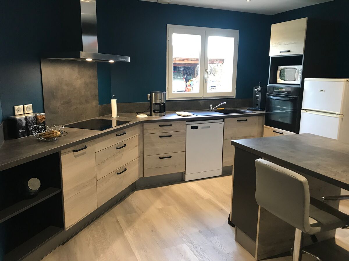 Cuisine avant-après sur mesure Label Havana Oak