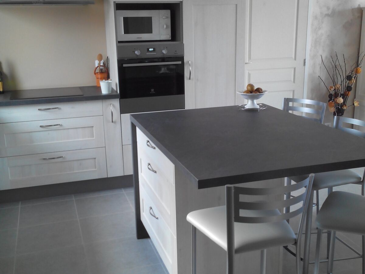 Rénovation cuisine sur mesure Trend Cube Artic wood