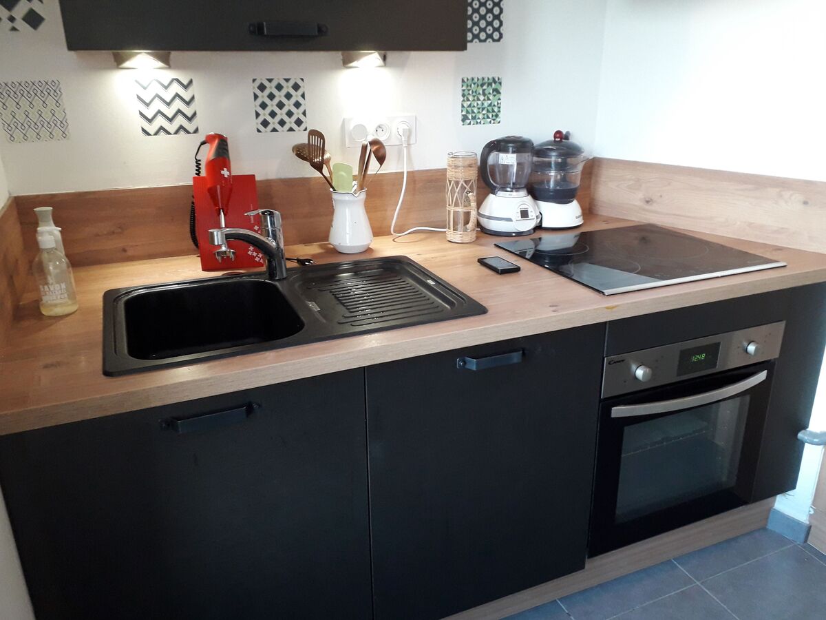 Rénovation cuisine équipée sur mesure Label métal Brossé