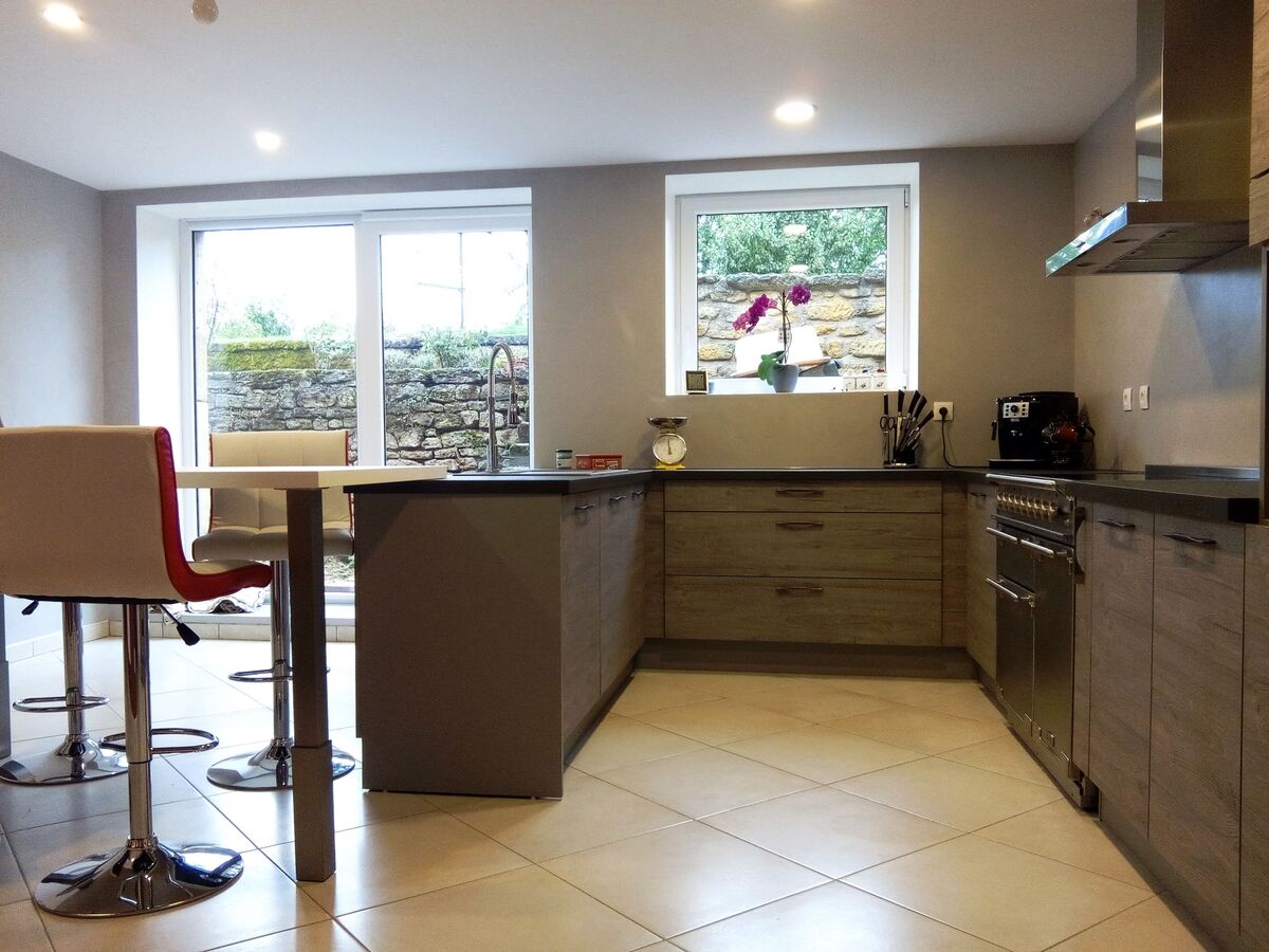 Cuisine équipée sur mesure Label Chêne Sable Synchrone