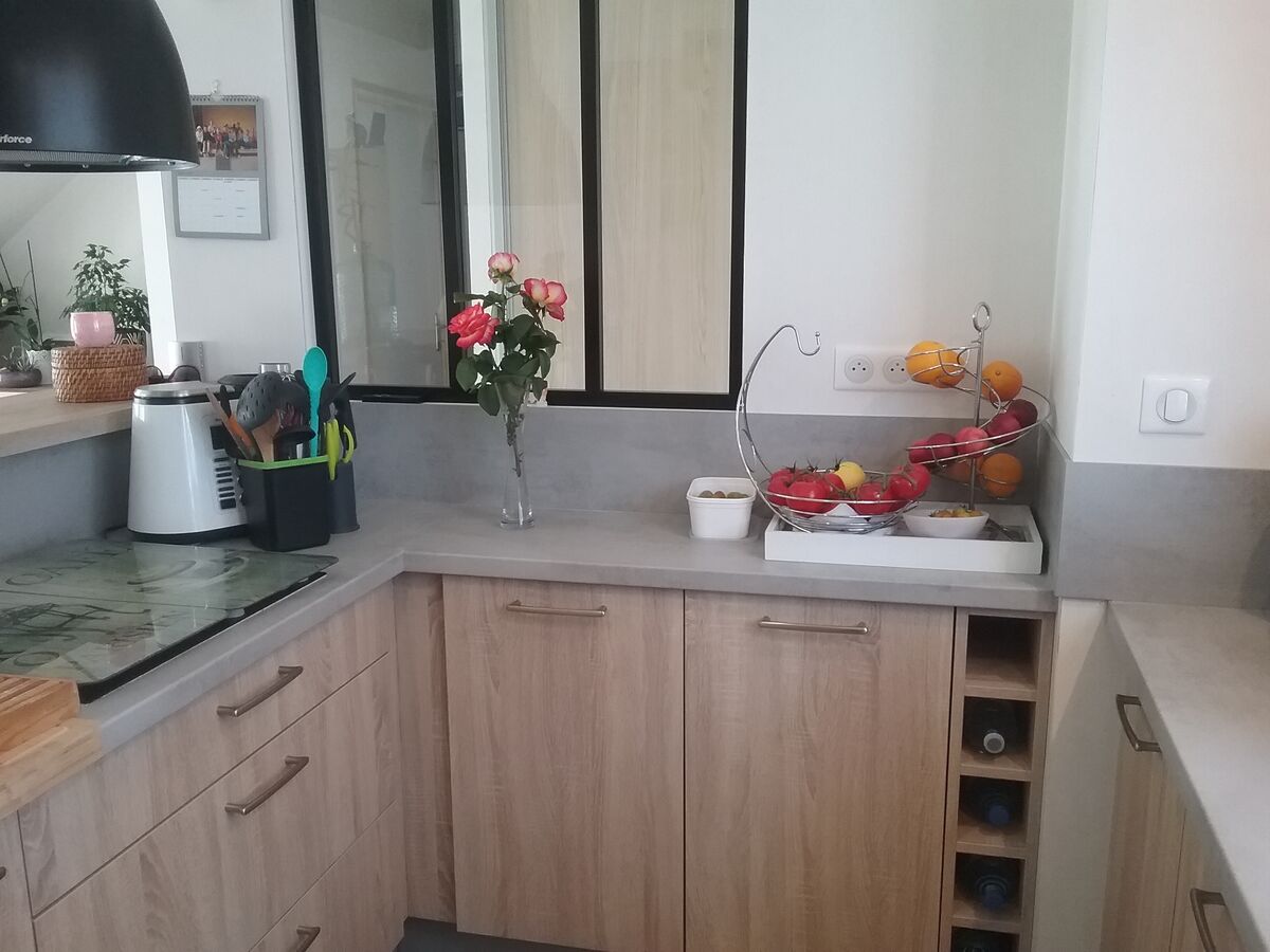 Cuisine avant-après sur mesure Trend Chêne Timber