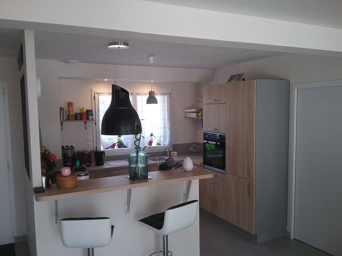 Cuisine avant-après sur mesure Trend Chêne Timber